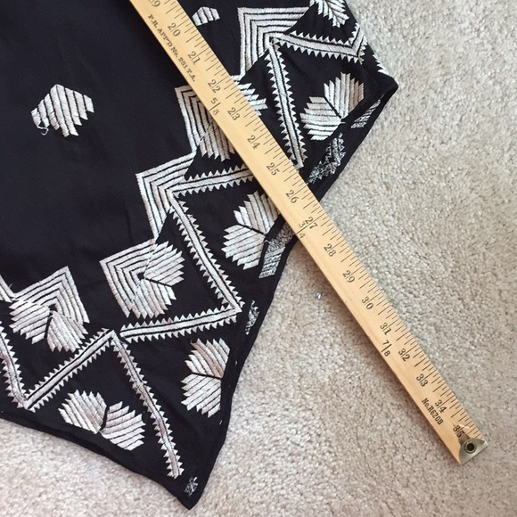 NWT Anthropologie boho zigzag festival skirt - Picture 4 of 8